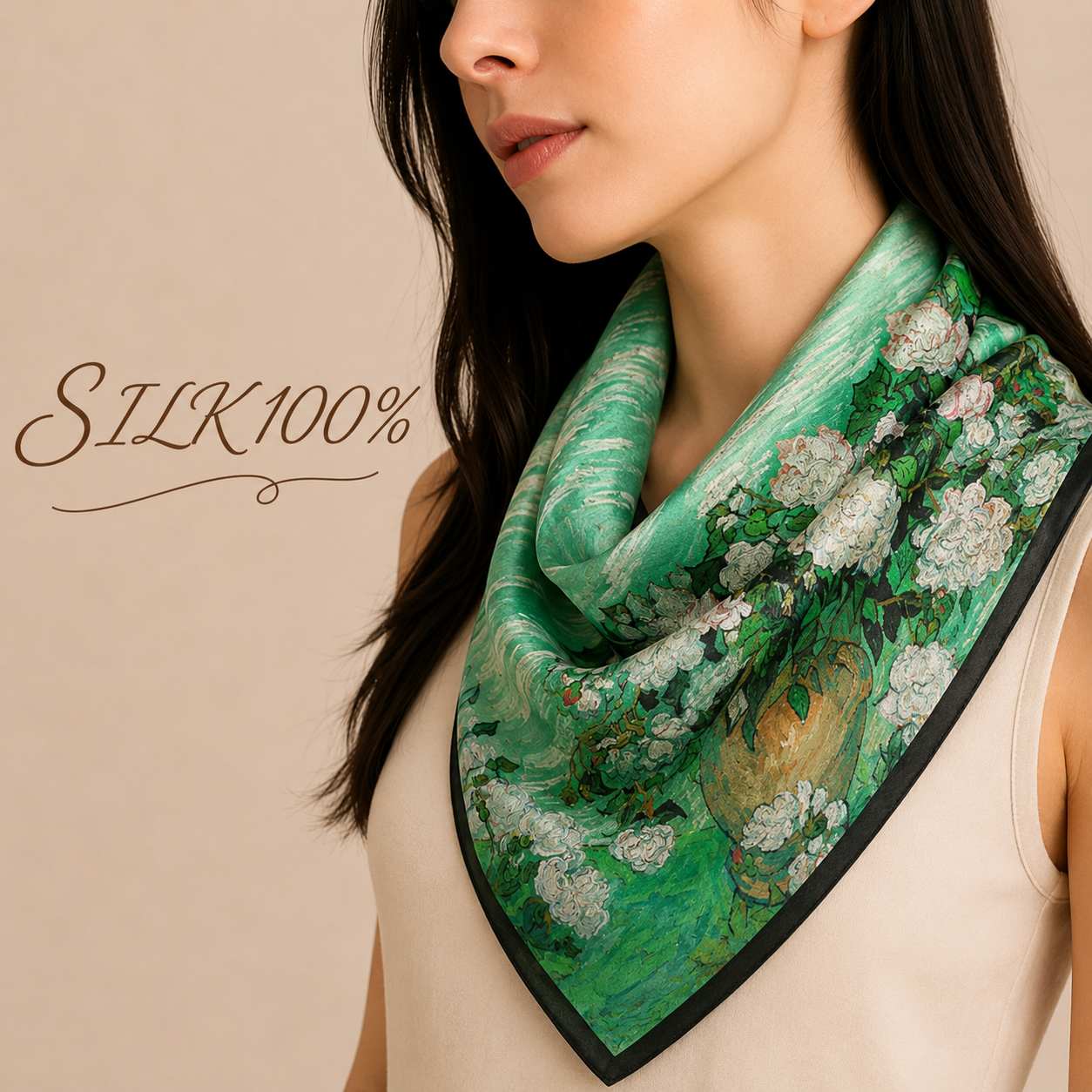 Silk scarf