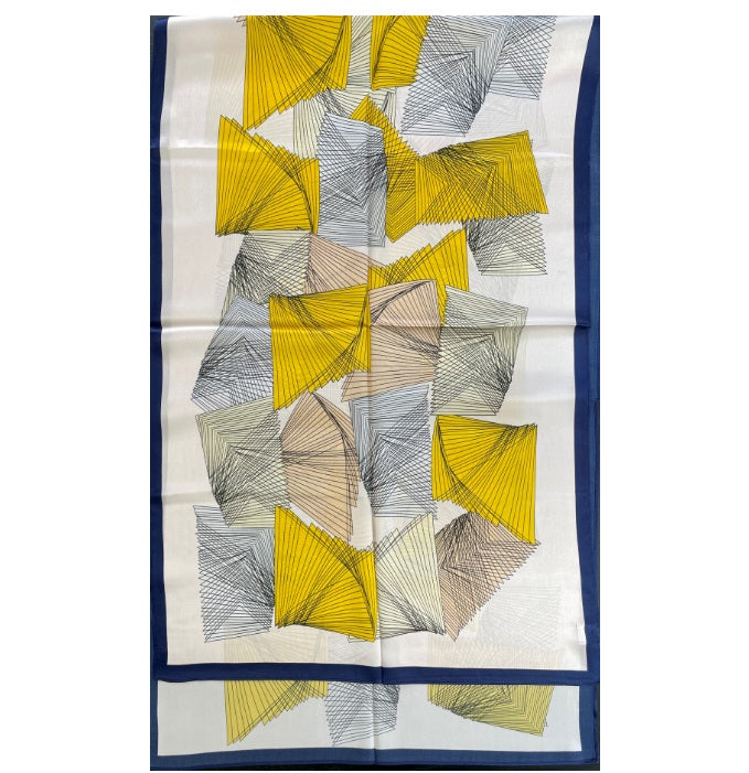 SILK100％  スカーフ 170×53㎝