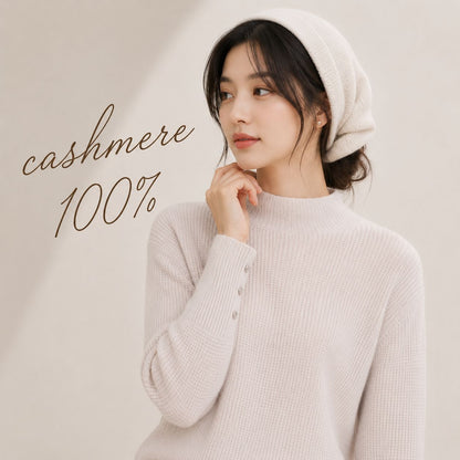 カシミヤ100％   ネックウォーマー