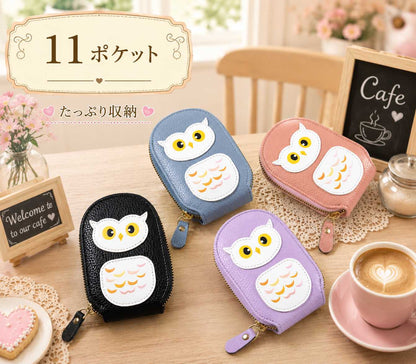 ふくろう じゃばら式カードケース