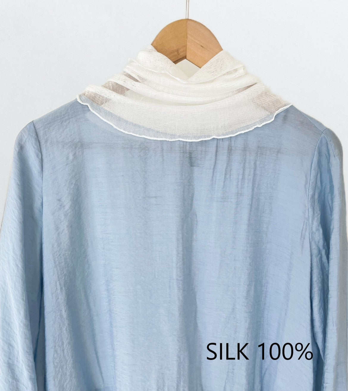 SILK100％   ネックカバー