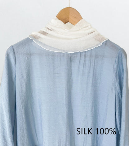 SILK100％   ネックカバー